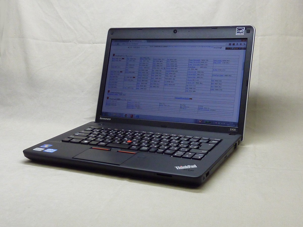 Lenovo ThinkPad E430 Core i7 8GB 新品SSD2TB DVD-ROM 無線LAN Windows10 64bit WPSOffice 14.0インチ  パソコン  ノートパソコン