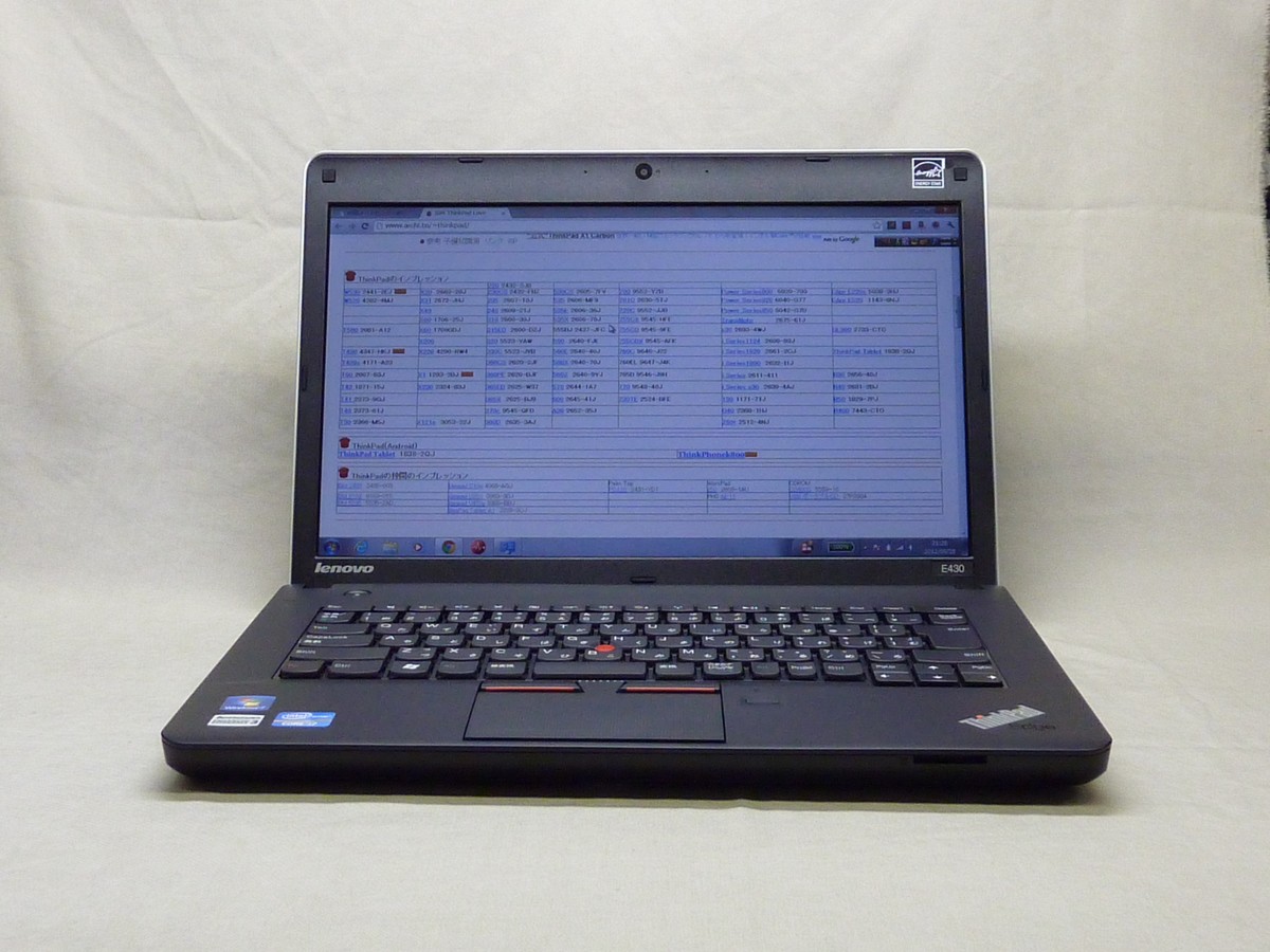 Lenovo ThinkPad E430 Core i7 4GB 新品SSD2TB DVD-ROM 無線LAN Windows10 64bit WPSOffice 14.0インチ  パソコン  ノートパソコン