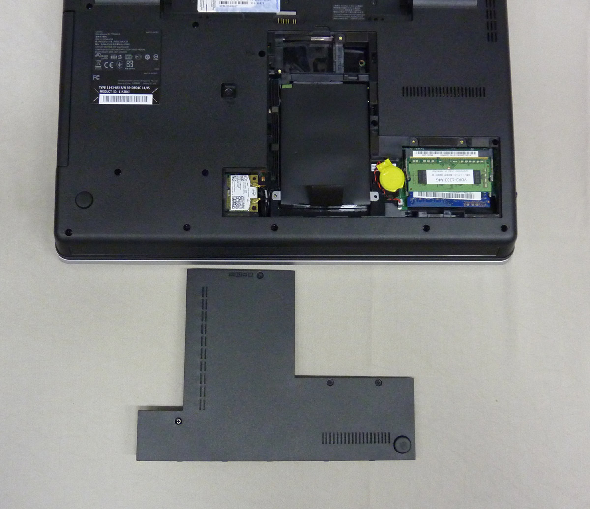 ThinkPad X220iでの動作保証4GBメモリ khxv5rg