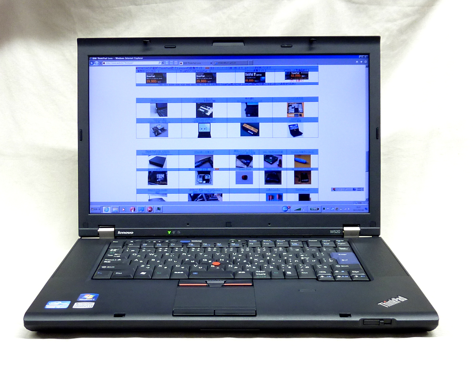 ThinkPad W520 【ノートでデスクトップ並Spec】4282PZ1購入時期
